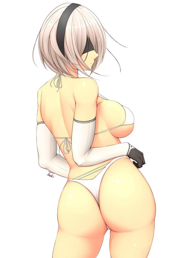 Yorha 2b (Nier) Rule 34 Image