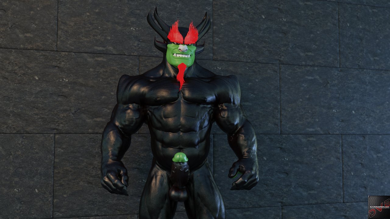 Aku (Samurai Jack) Rule 34 Image