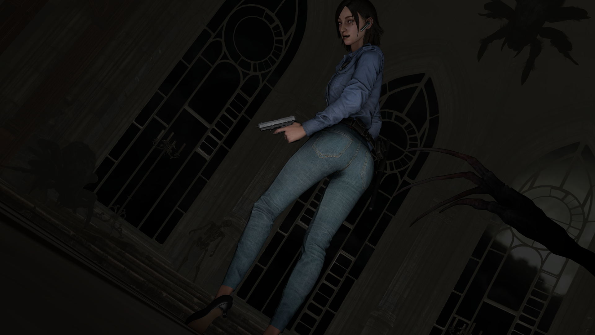 Juli Kidman (The Evil Within) Rule 34 Image