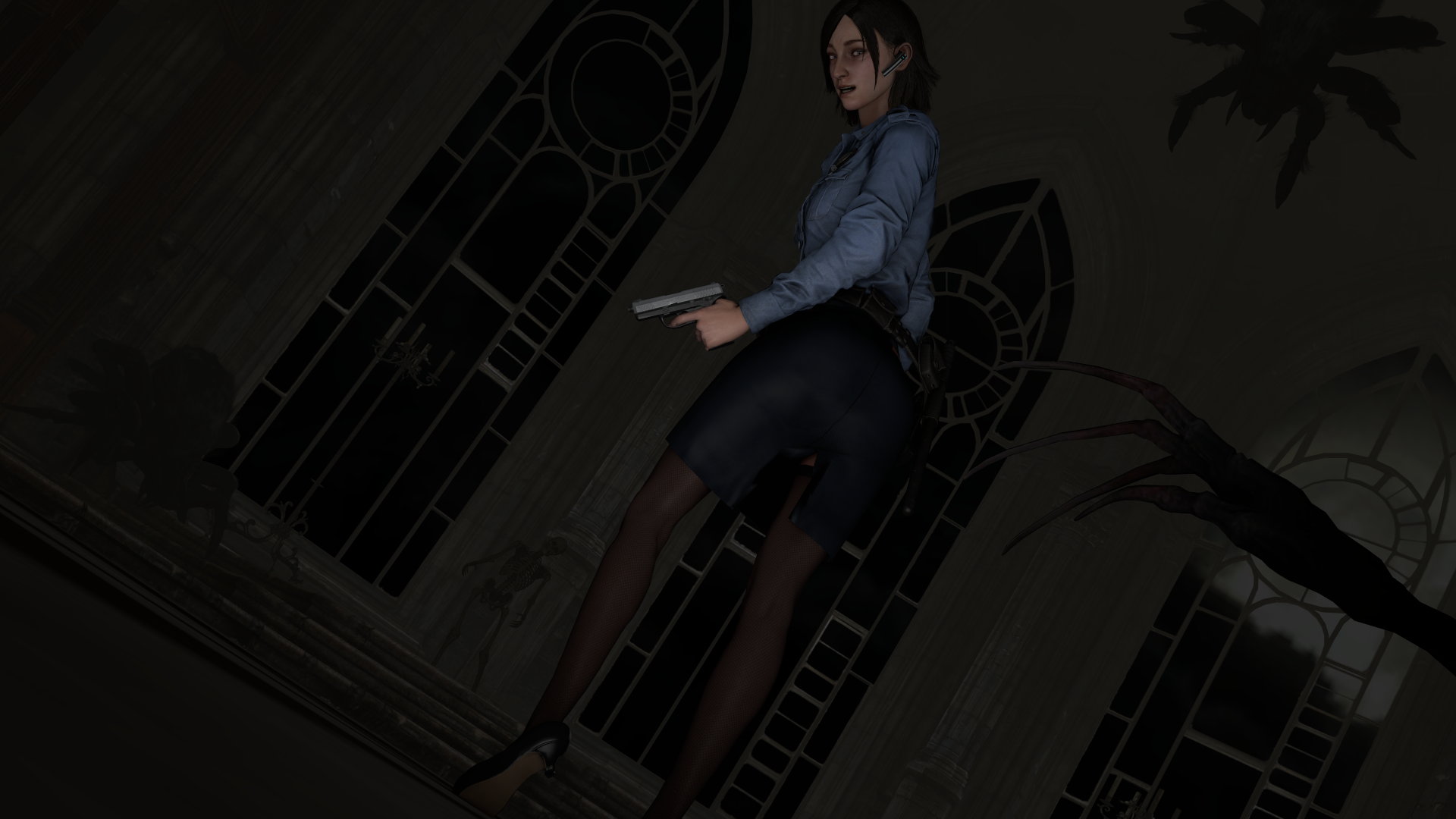 Juli Kidman (The Evil Within) Rule 34 Image