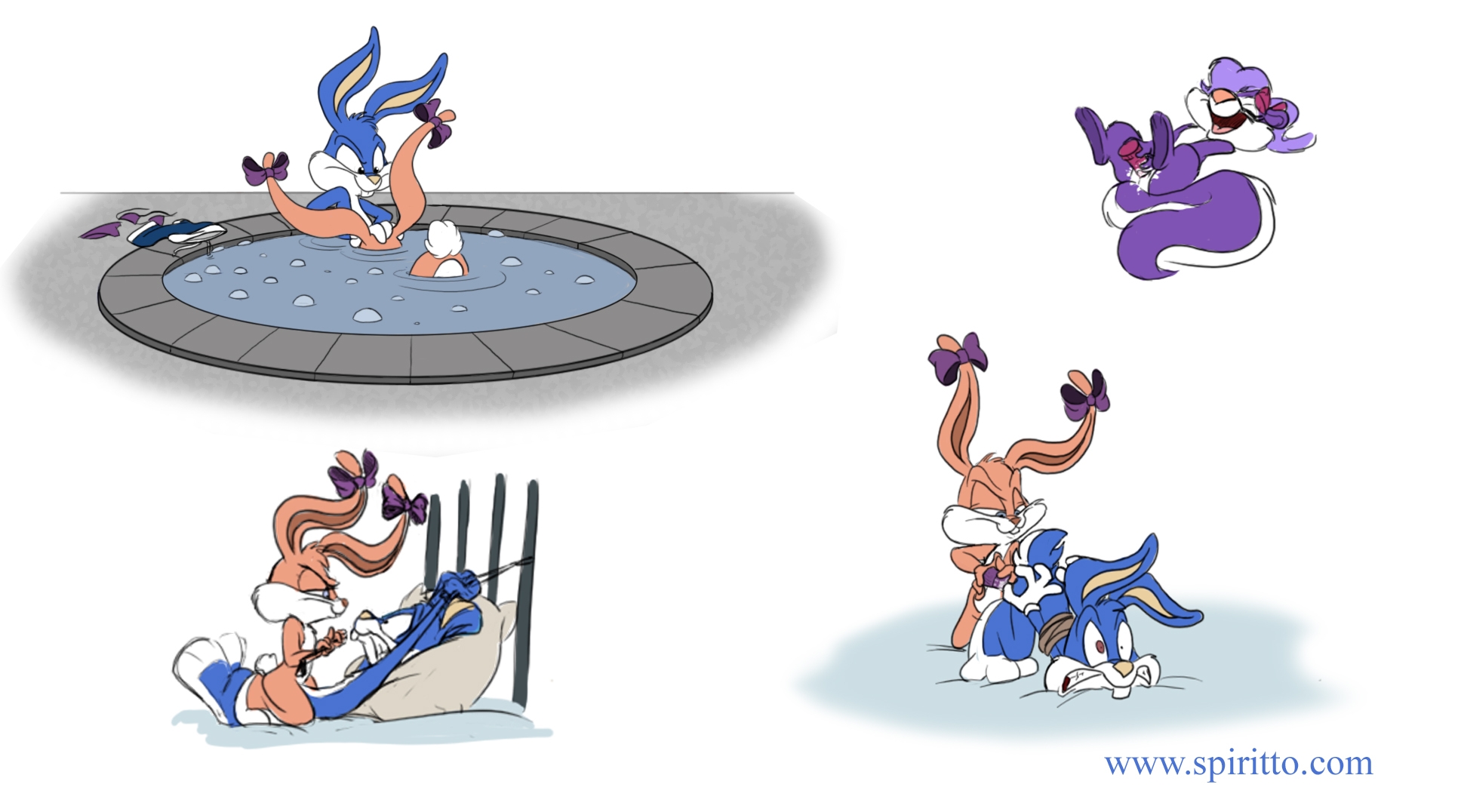 Babs Bunny (Looney Tunes) Rule 34 Image
