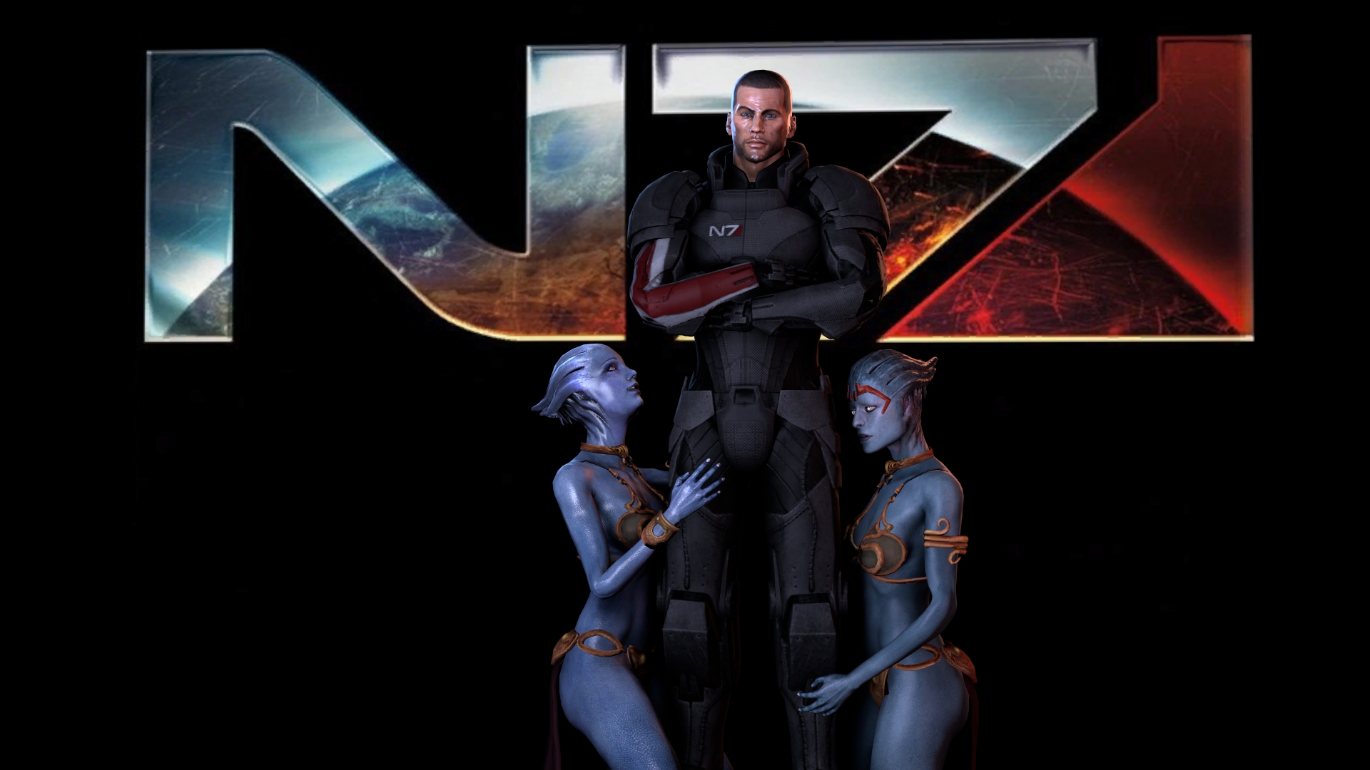 Asari (Liara T'Soni) Rule 34 Image