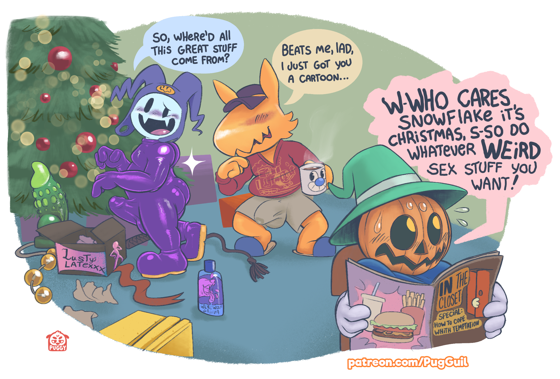 Jack Frost (A Hat In Time) Rule 34 Image