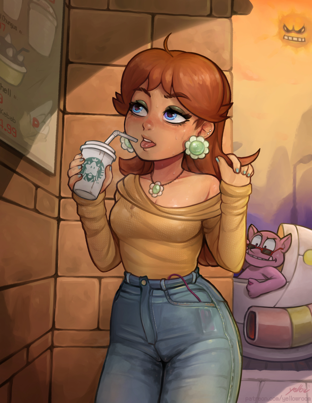 Angry Sun (Mario (Series)) Rule 34 Image