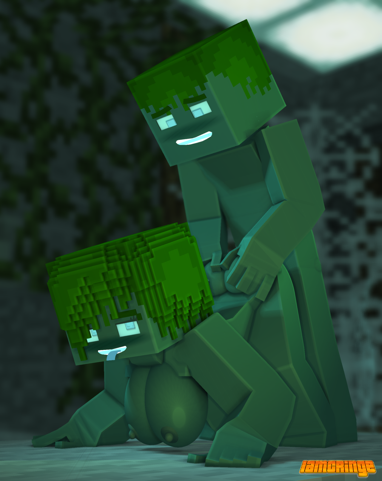 Drowned (Minecraft) Rule 34 Image