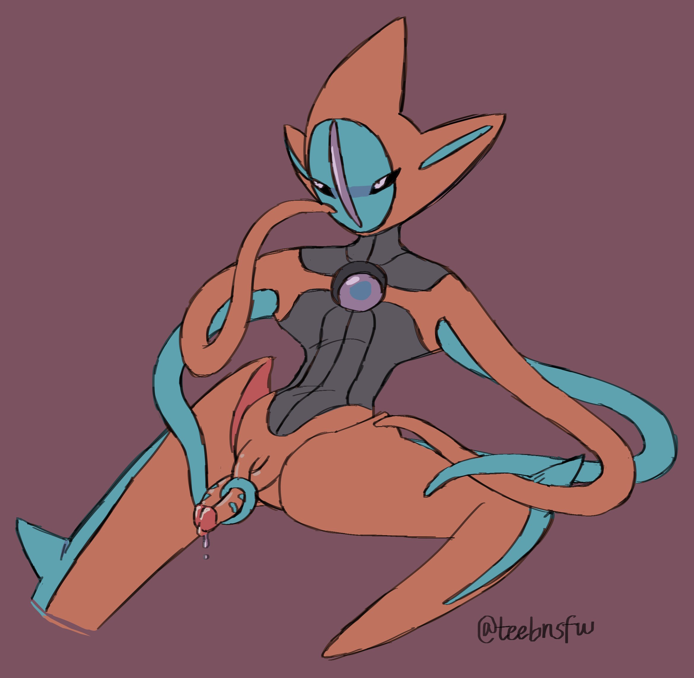 Deoxys (Pokemon) Rule 34 Image