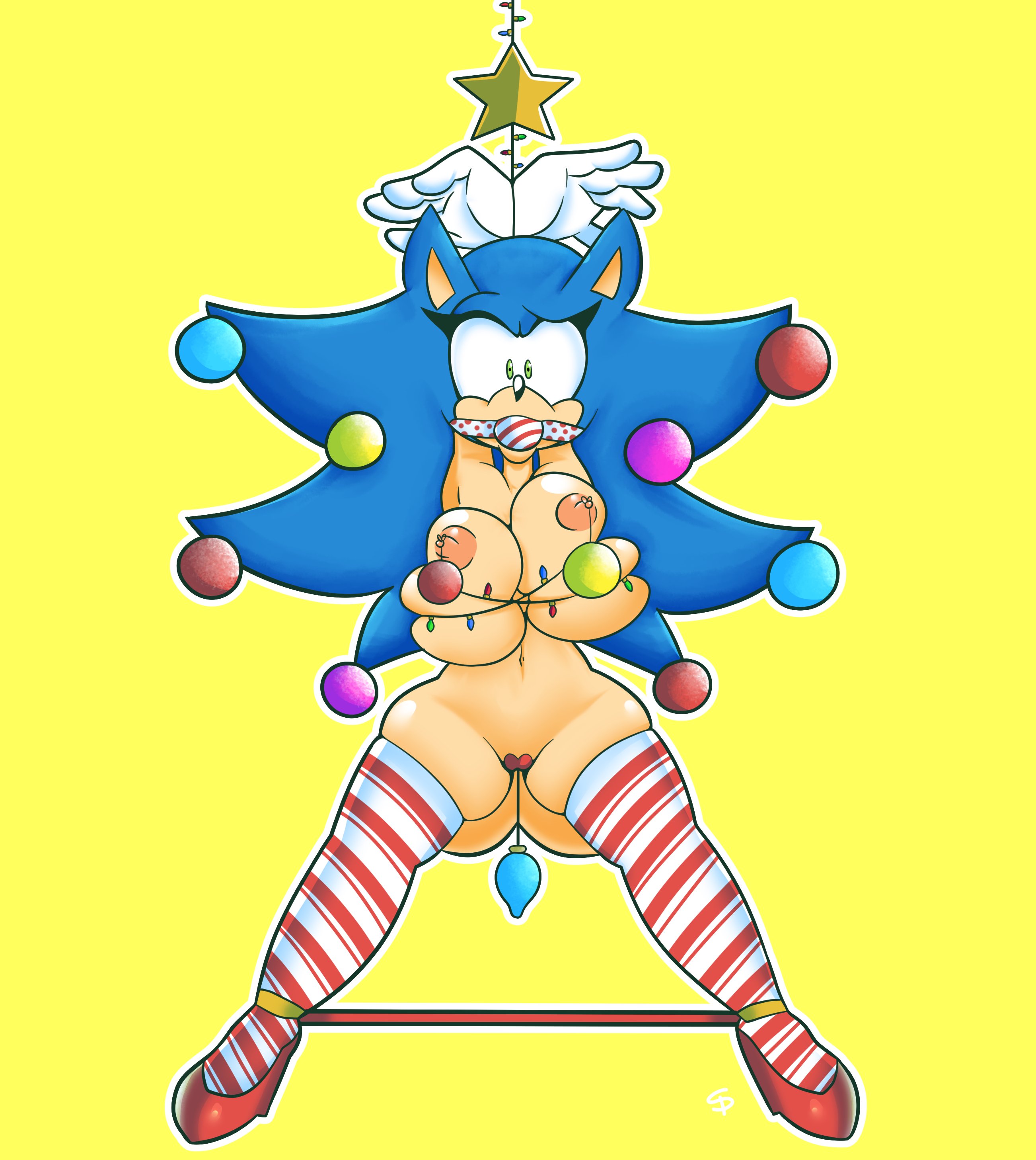 Sonic The Hedgehog (Christmas) Rule 34 Image