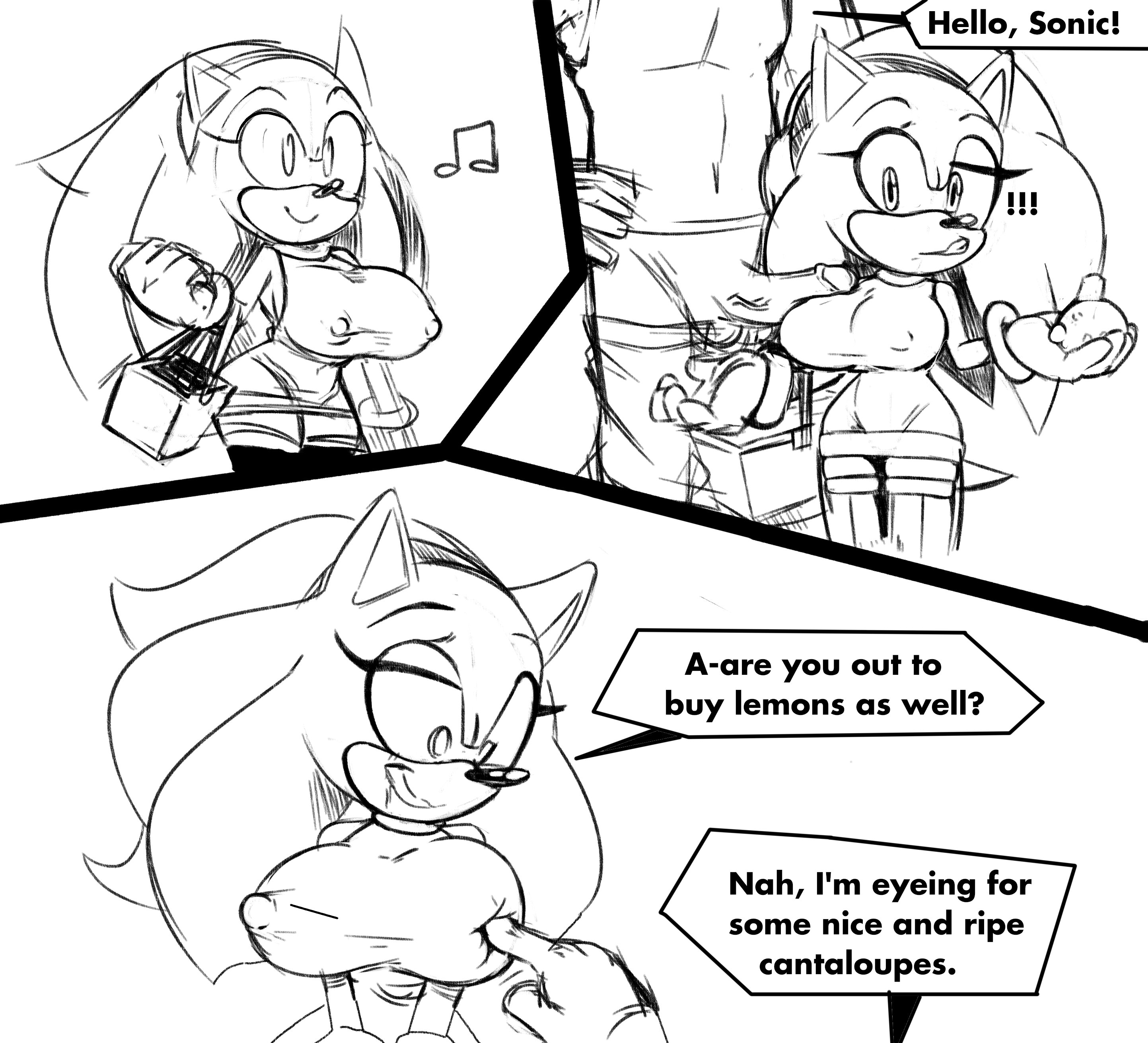 Sonic The Hedgehog (Sonic (Series)) Rule 34 Image