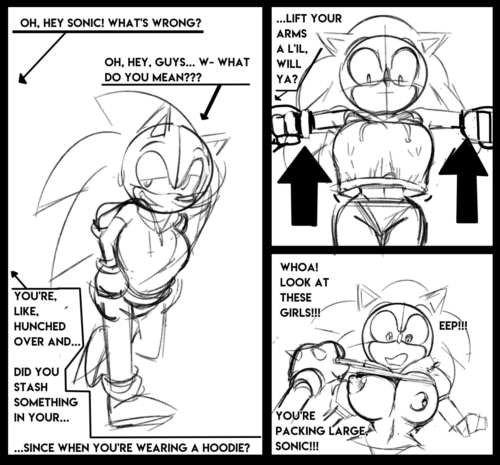 Knuckles The Echidna (Sega) Rule 34 Image