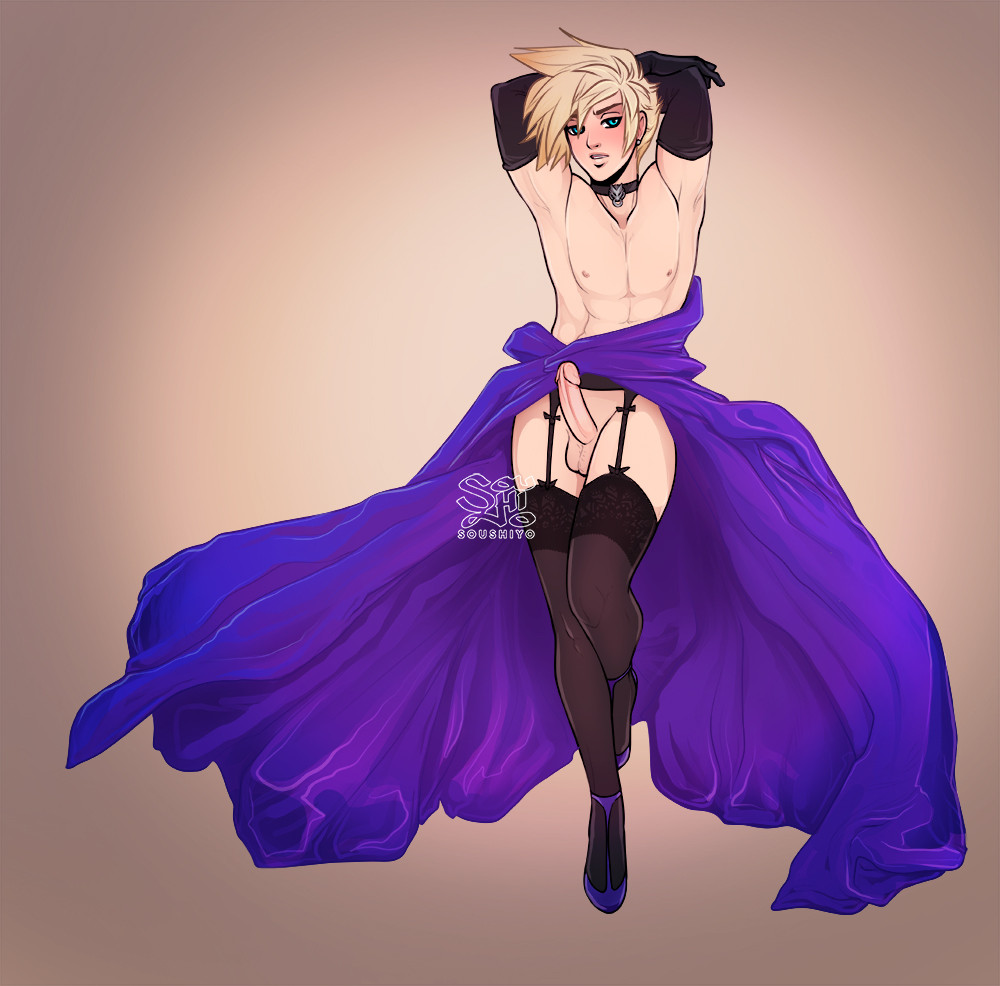 Cloud Strife (Final Fantasy) Rule 34 Image