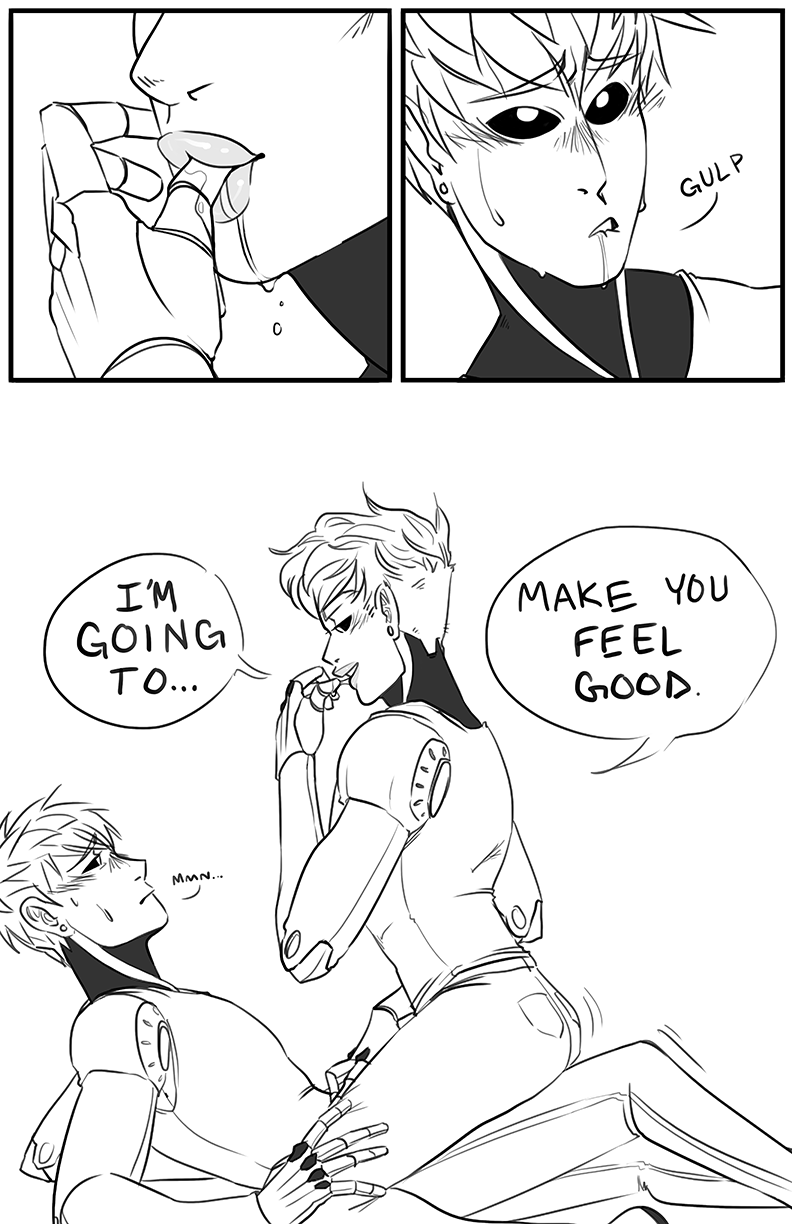 Genos (One-Punch Man) Rule 34 Image