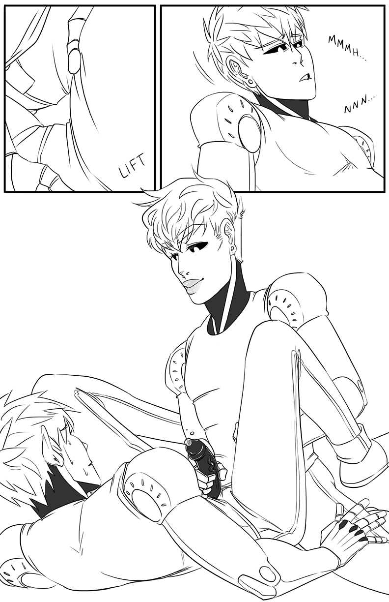 Genos (One-Punch Man) Rule 34 Image