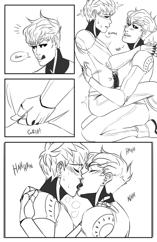 Genos (One-Punch Man) Rule 34 Image