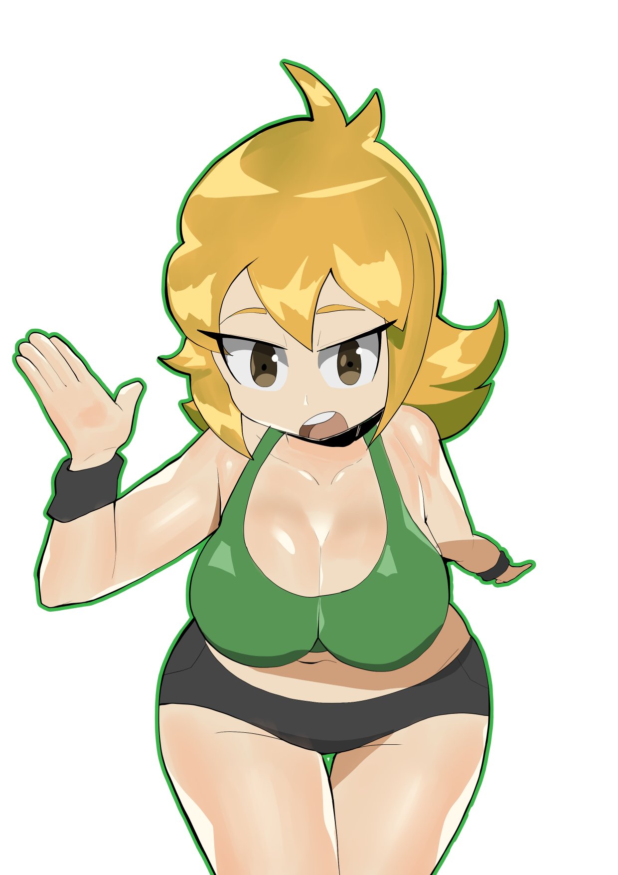 Patricia Wagon (Mighty Switch Force) Rule 34 Image