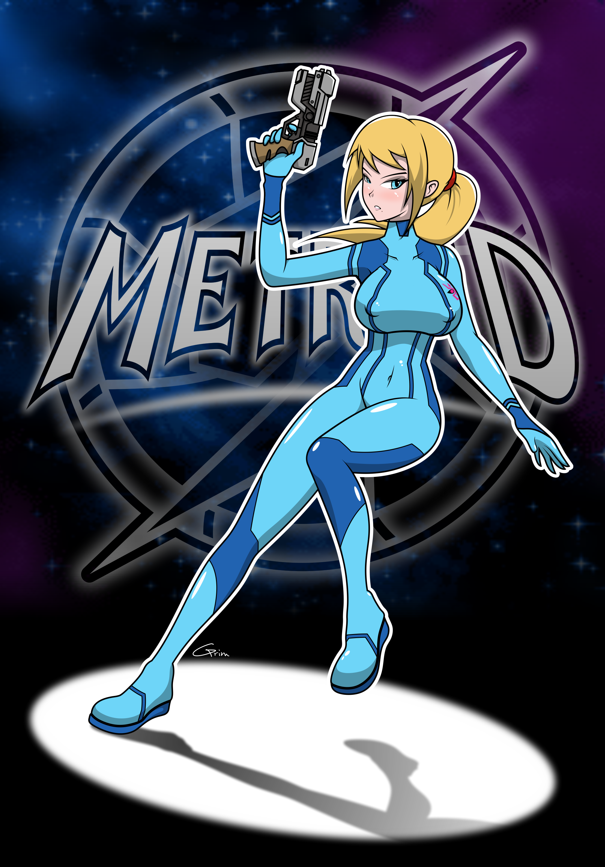 Samus Aran (Metroid) Rule 34 Image