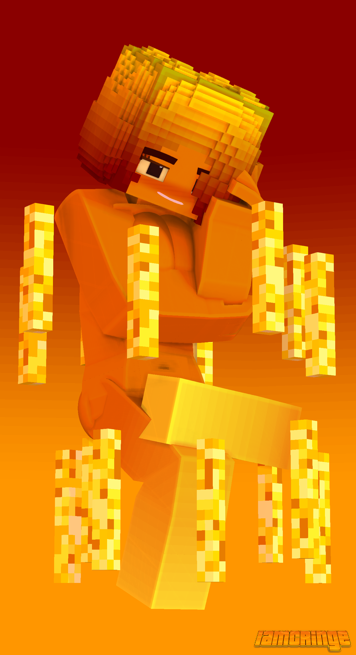 Blaze (Minecraft) Rule 34 Image