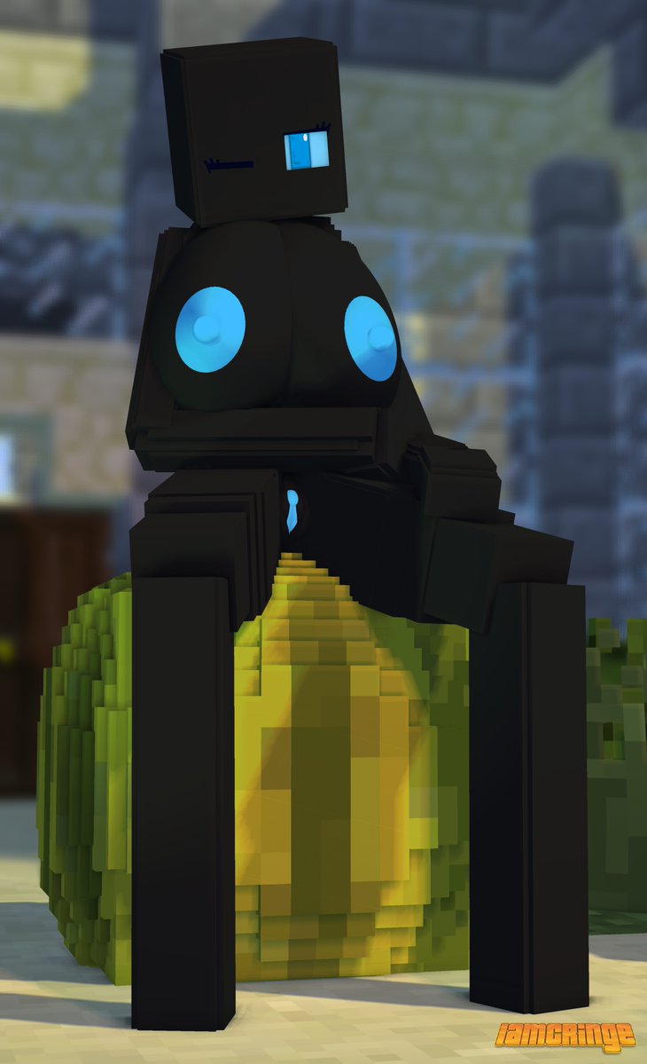 Enderman (Minecraft) Rule 34 Image