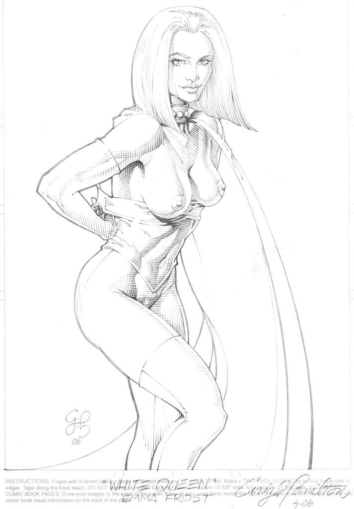 Emma Frost (Marvel) Rule 34 Image