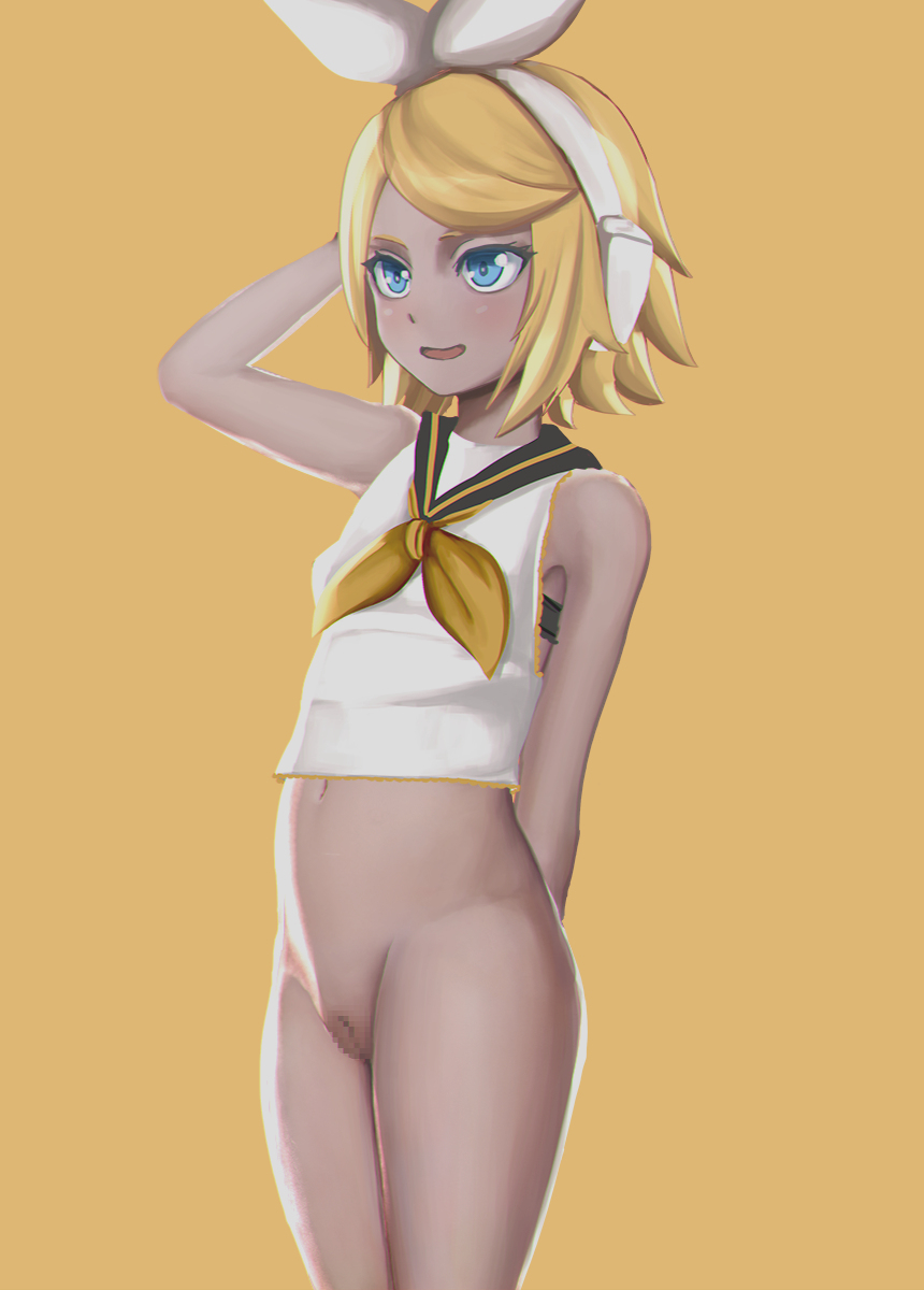 Kagamine Rin (Vocaloid) Rule 34 Image