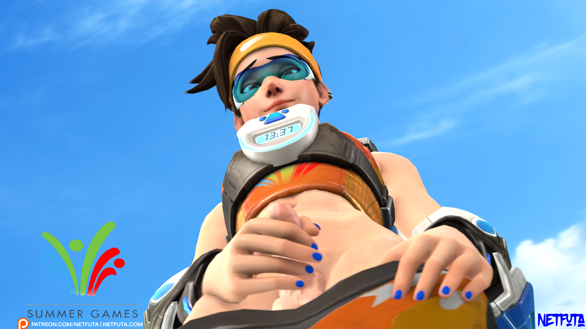 Sprinter Tracer (Overwatch) Rule 34 Image