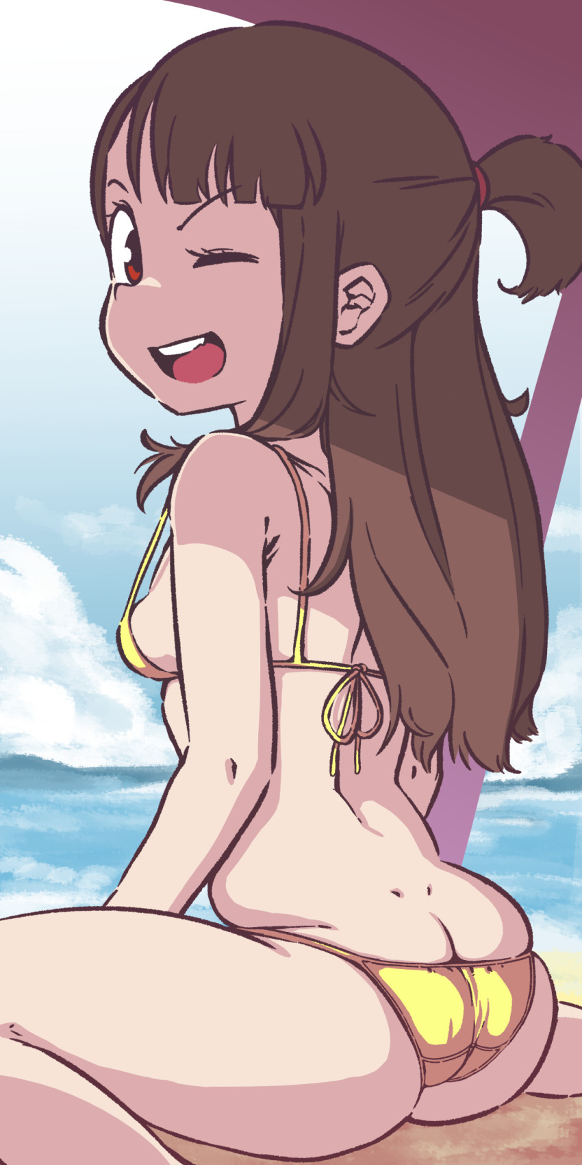 Akko Kagari (Little Witch Academia) Rule 34 Image