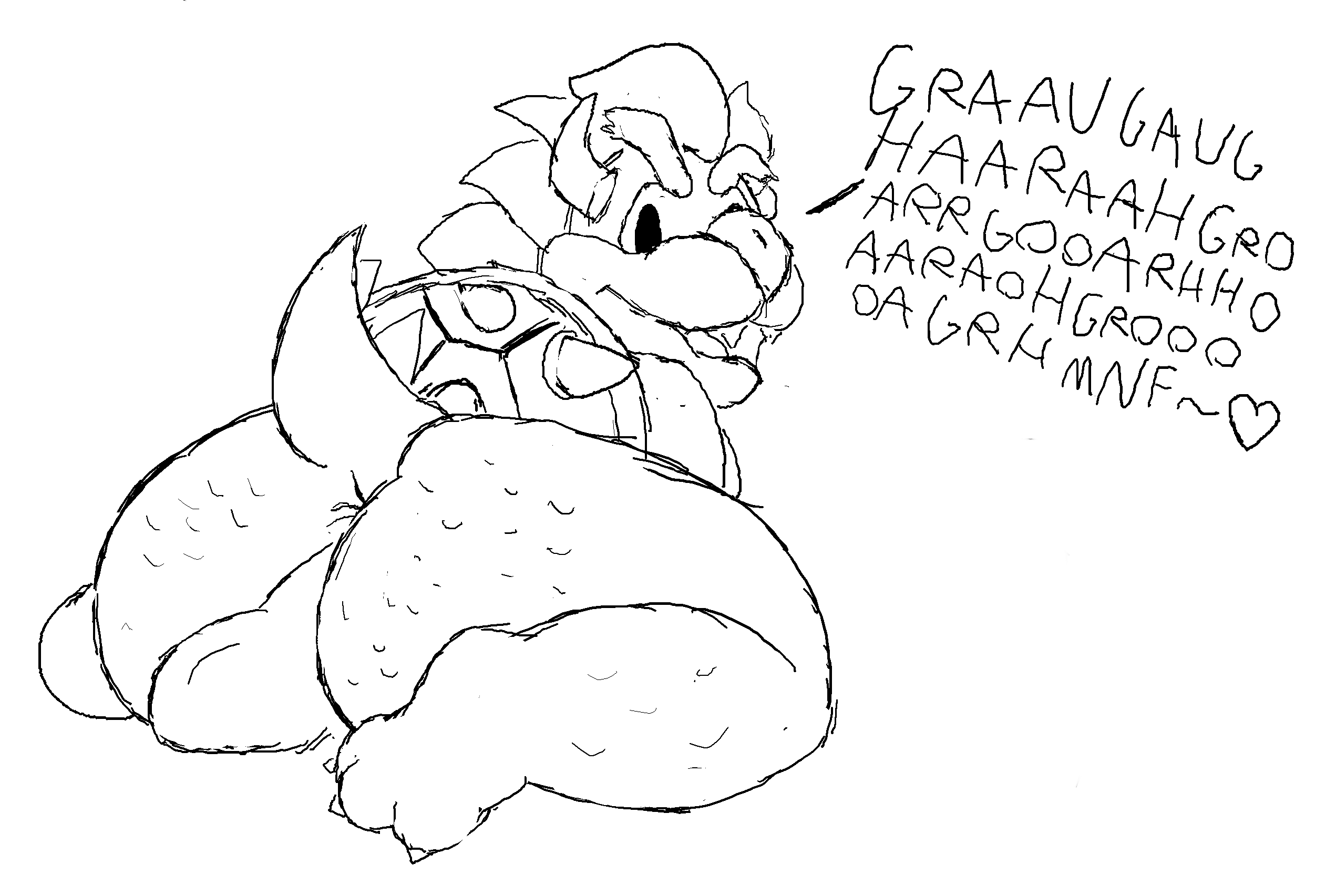 Bowser (Mario (Series)) Rule 34 Image