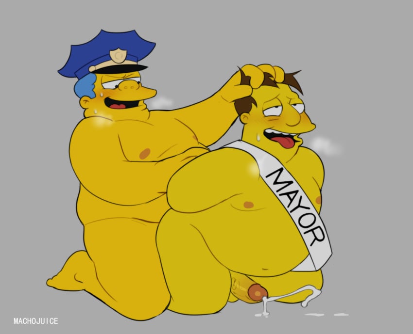 Chief Wiggum (Clancy Wiggum) Rule 34 Image