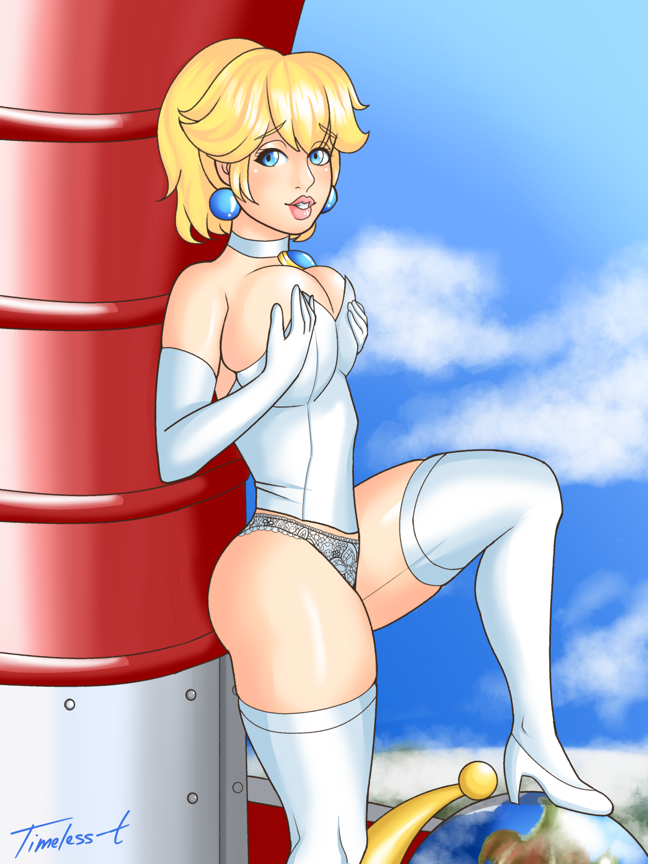 Princess Peach (Mario (Series)) Rule 34 Image