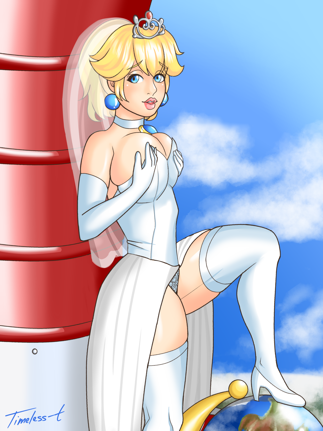 Princess Peach (Mario (Series)) Rule 34 Image