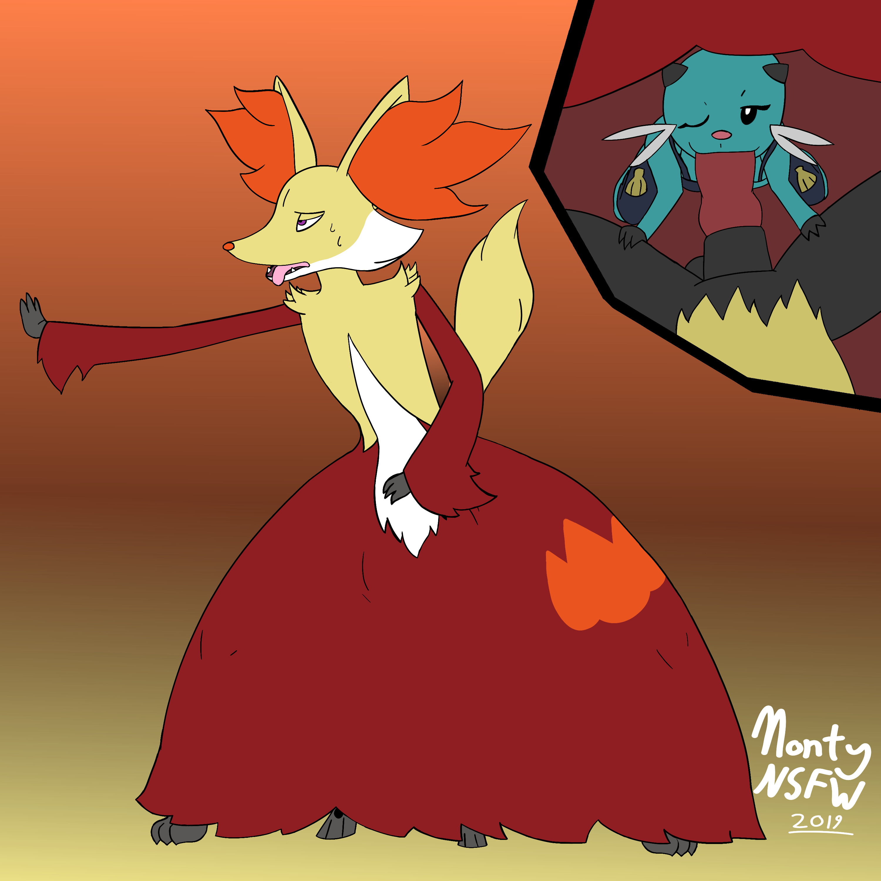 Delphox (Nintendo) Rule 34 Image