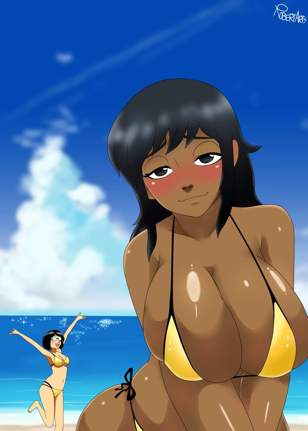 Bare Shoulders Rule 34 Image