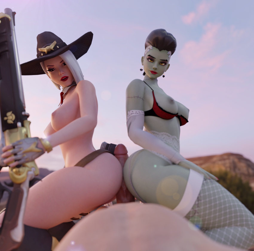 Ashe (Overwatch) Rule 34 Image