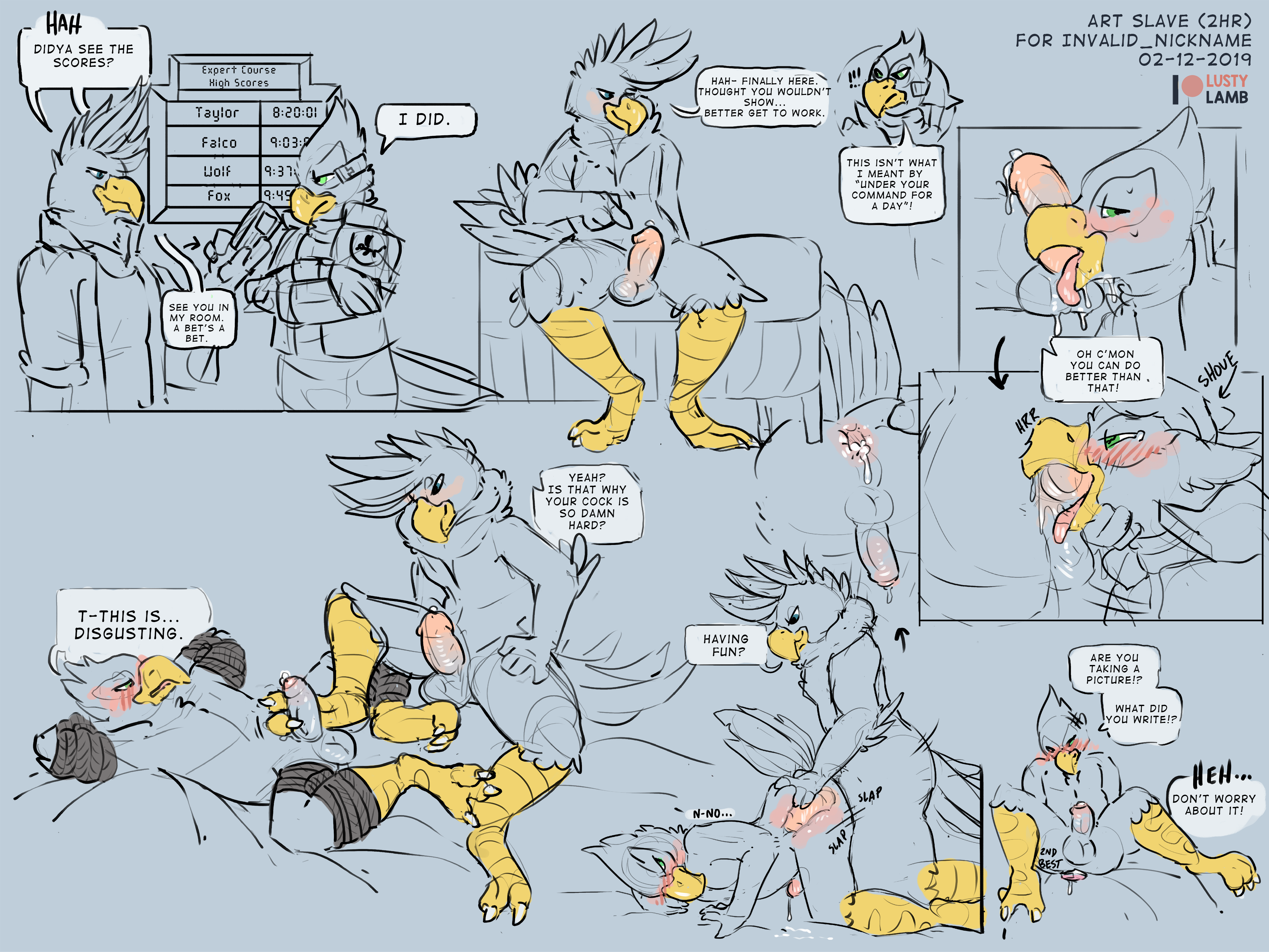 Falco Lombardi (Nintendo) Rule 34 Image