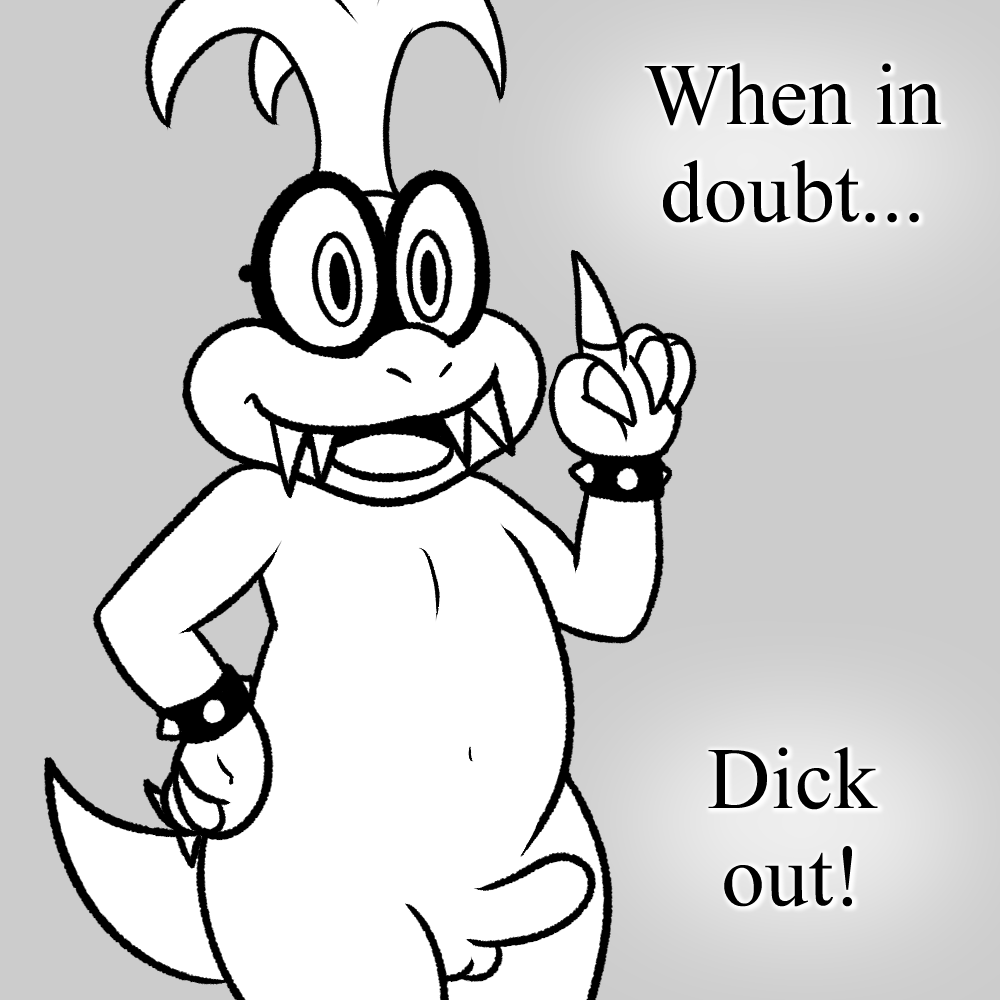Iggy Koopa (Mario (Series)) Rule 34 Image