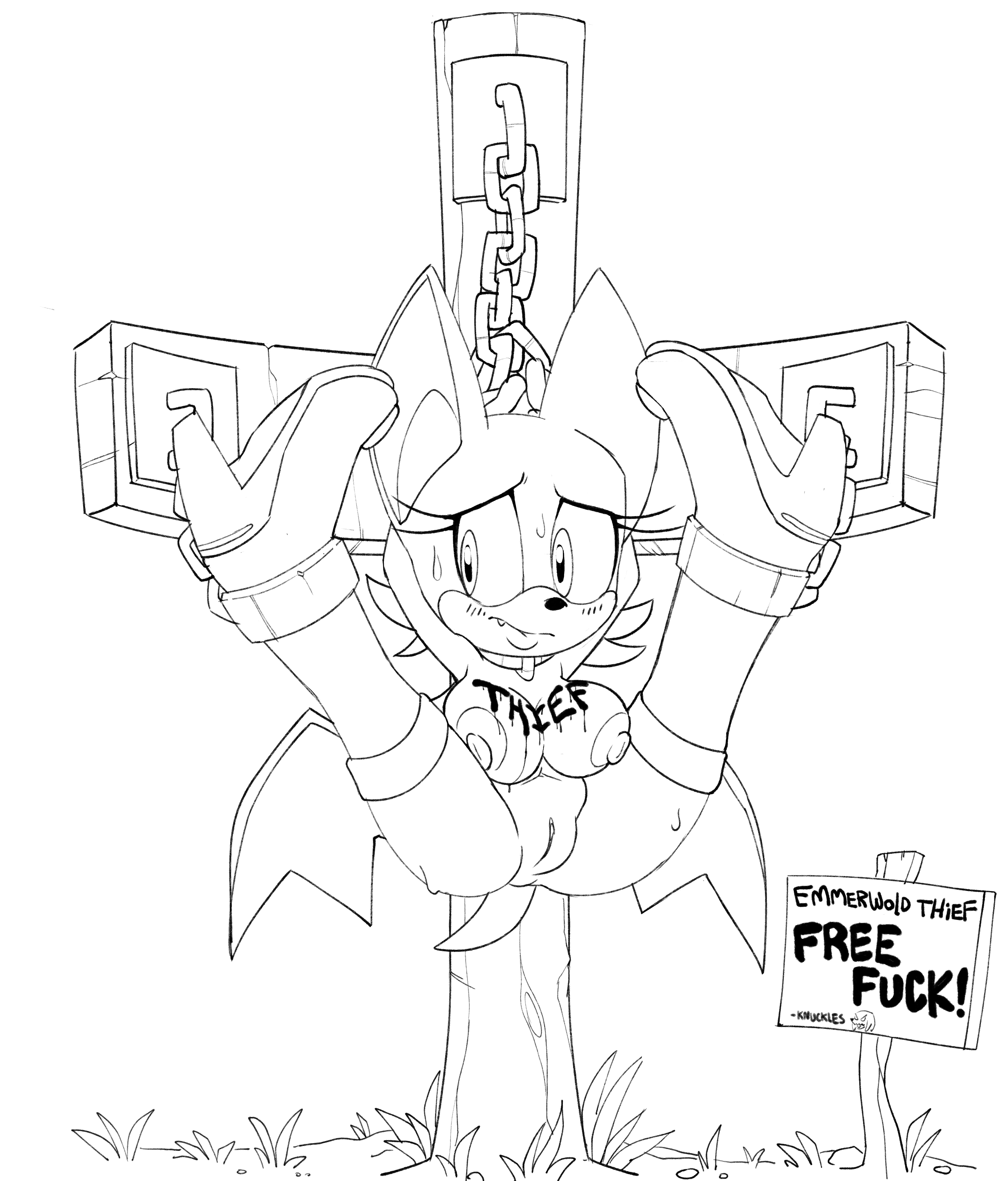 Rouge The Bat (Sonic (Series)) Rule 34 Image