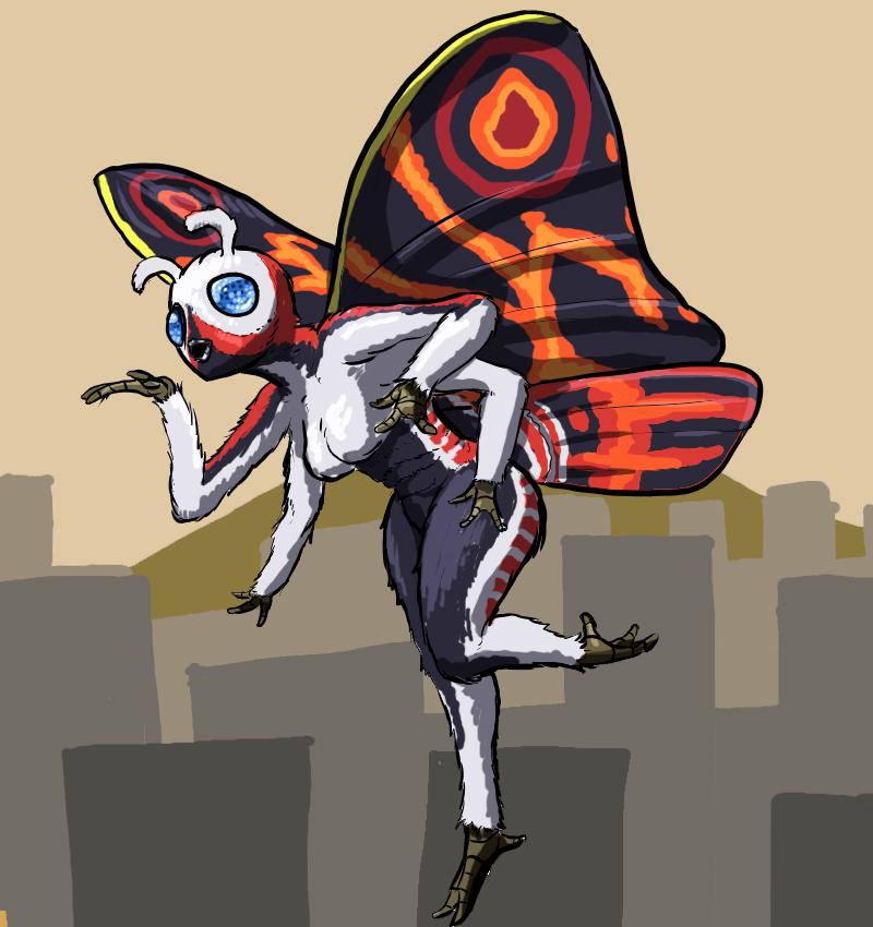 Mothra (Godzilla (Series)) Rule 34 Image