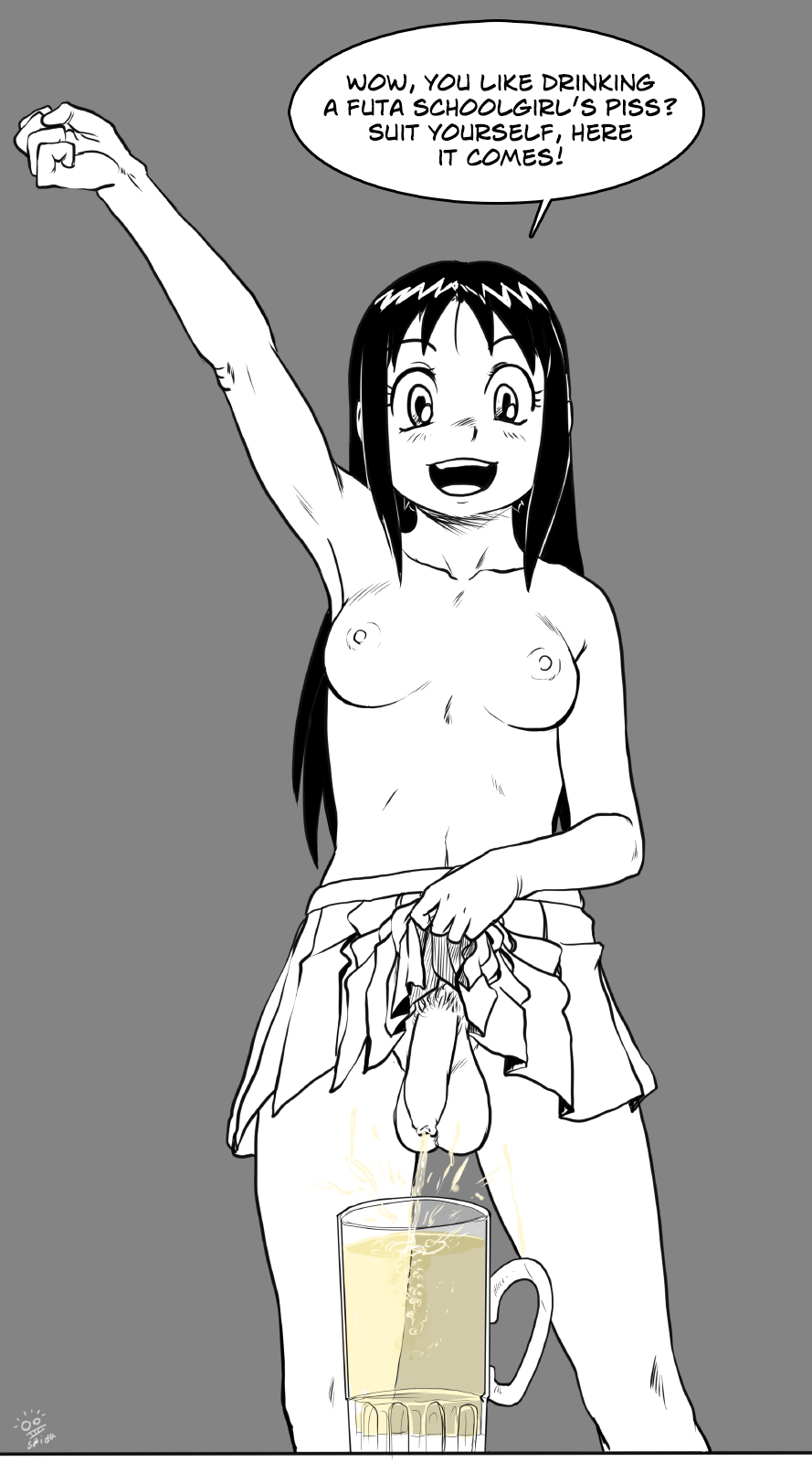 Osaka Ayumu Kasuga (Azumanga Daiou) Rule 34 Image