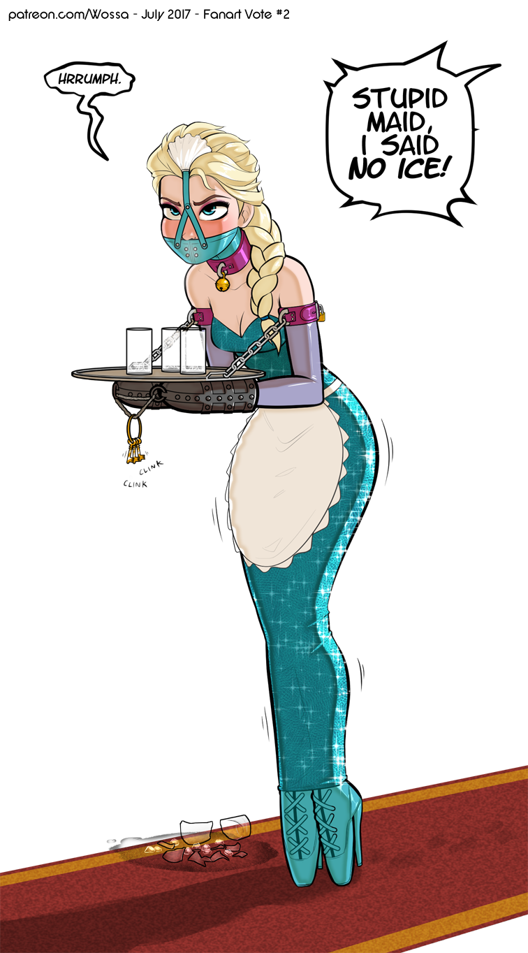 Elsa (Frozen) Rule 34 Image