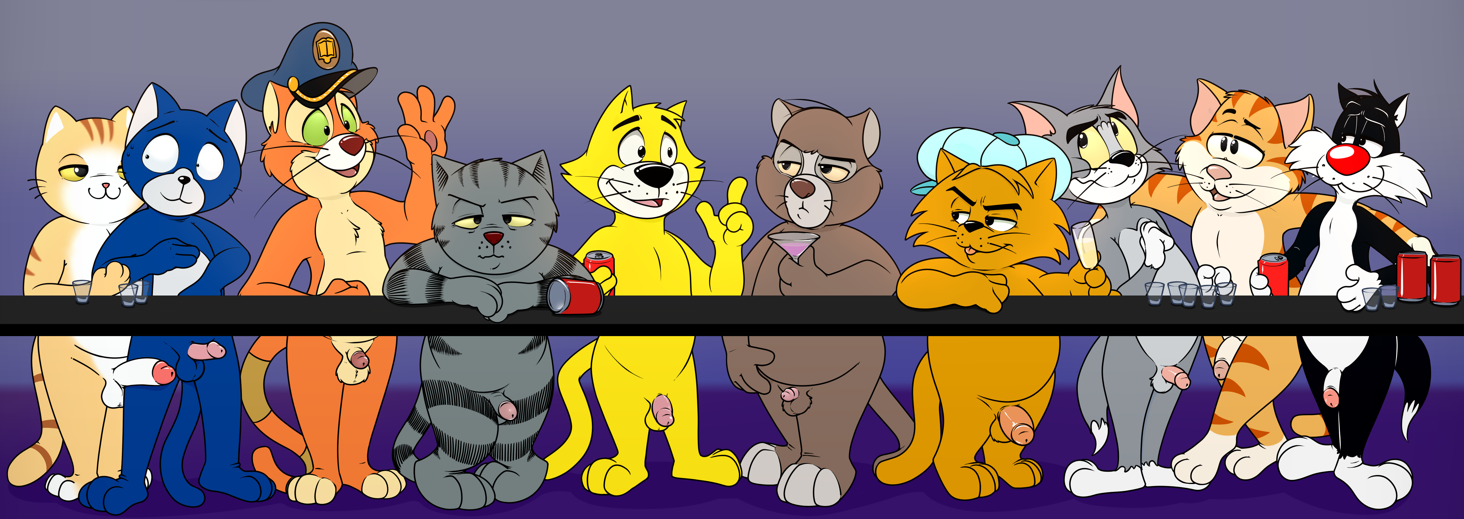 Douglas Benson (Fritz The Cat) Rule 34 Image