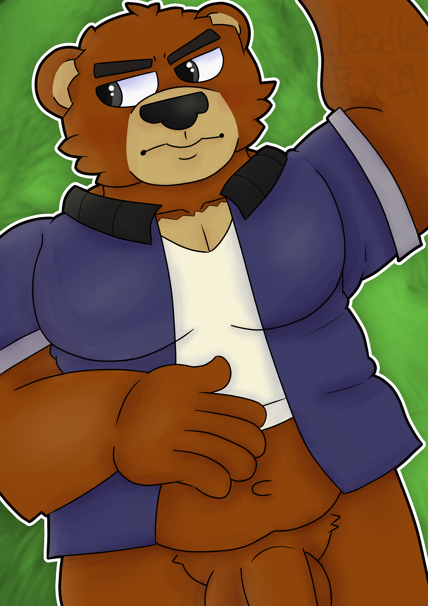 Juuichi Mikazuki (Morenatsu) Rule 34 Image