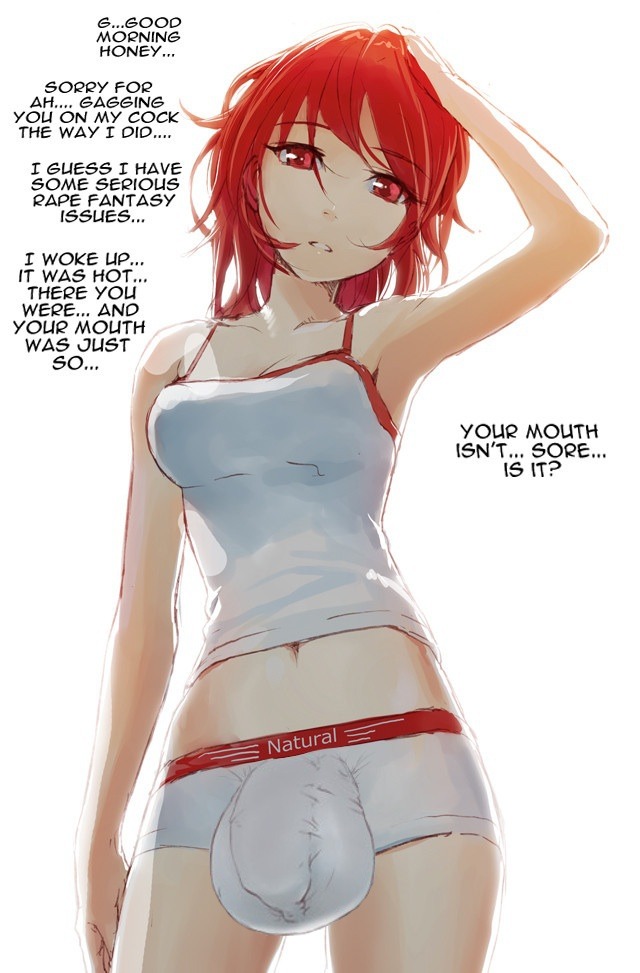 Two Tone Clothing (Redandwhite) Rule 34 Image