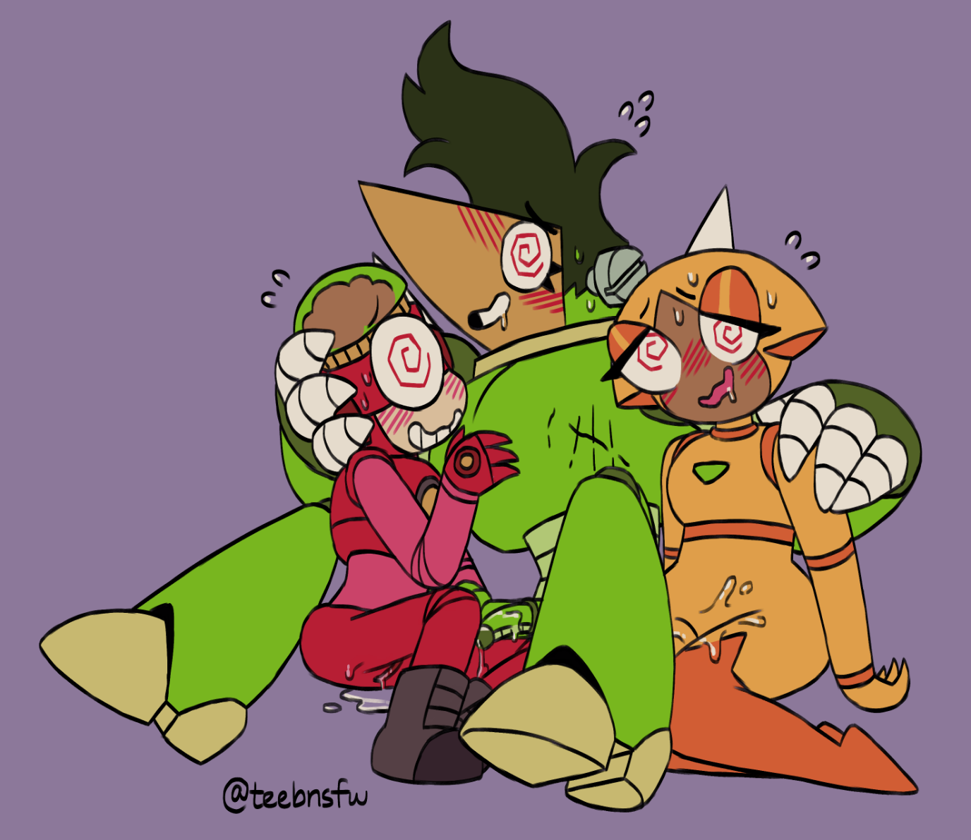 Shannon Boxman (Darrell (Ok K.O.! Let'S Be Heroes)) Rule 34 Image