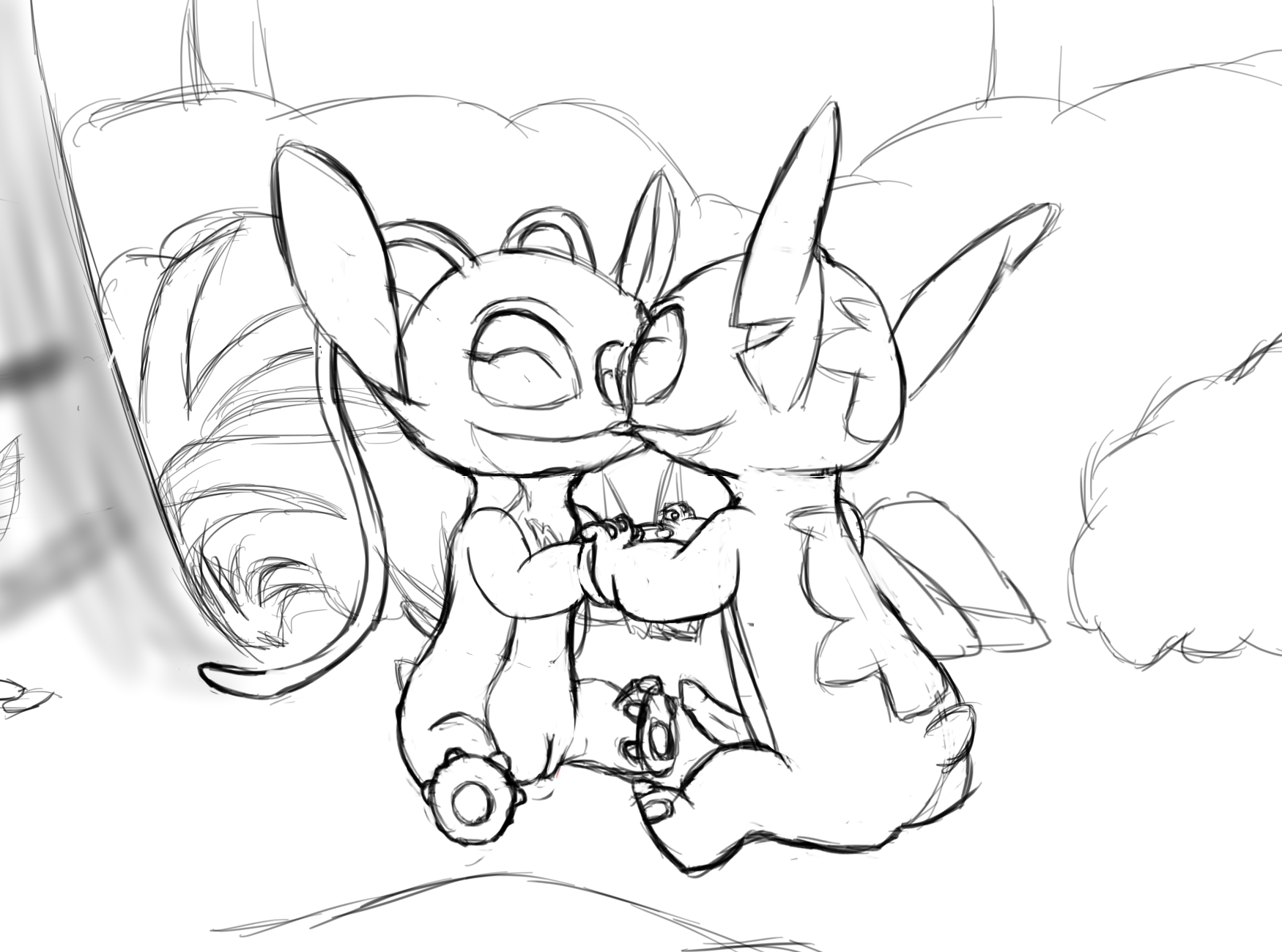 Stitch (Angel (Lilo & Stitch)) Rule 34 Image