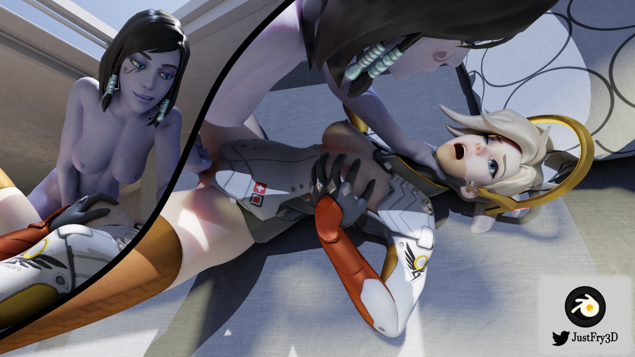 Frostbite Pharah (Overwatch) Rule 34 Image