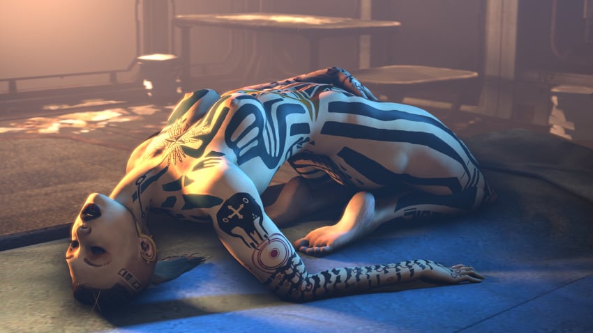 Jack (Mass Effect) Rule 34 Image