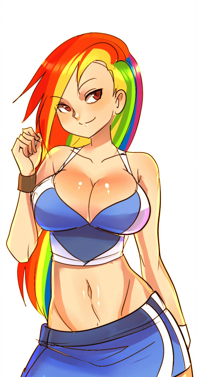 Rainbow Dash (Mlp) Rule 34 Image