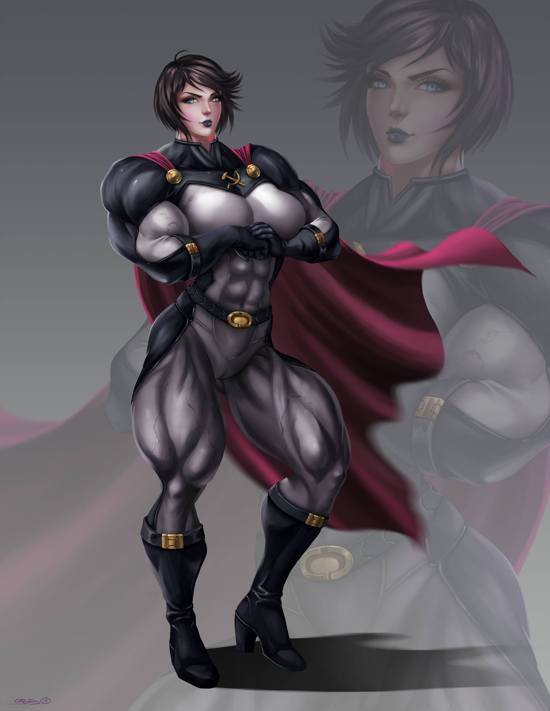 Soviet Superwoman Rule 34 Image
