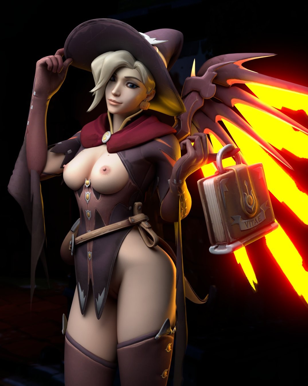 Mercy (Overwatch) Rule 34 Image
