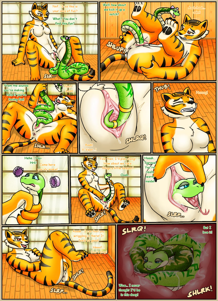 Master Tigress (Dreamworks) Rule 34 Image