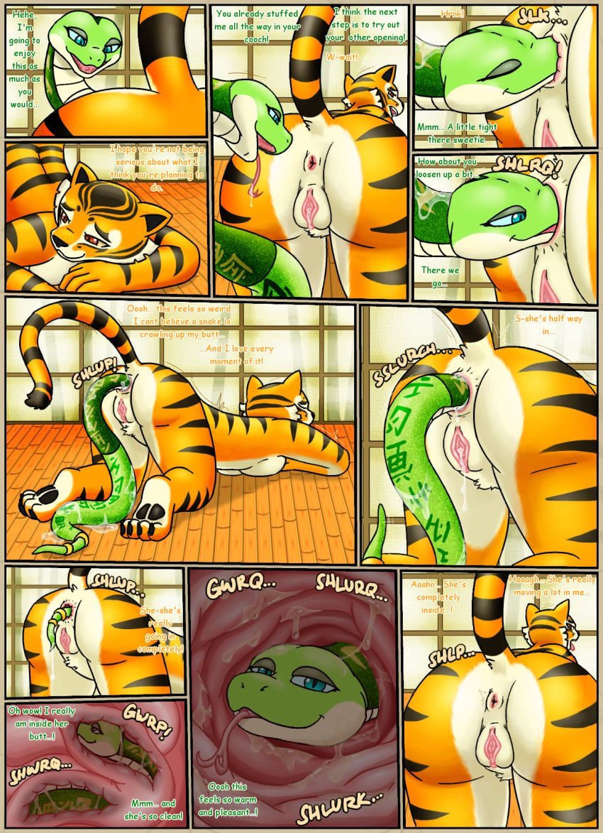 Master Tigress (Dreamworks) Rule 34 Image